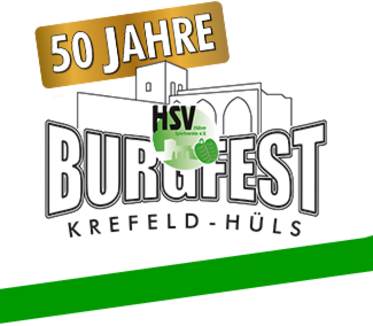 Mal ordentlich beim Burgfest aufräumen!