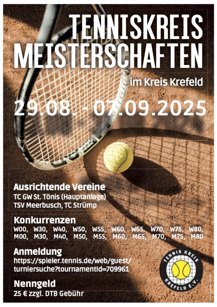 Bald geht’s rund – bei den Kreismeisterschaften in Krefeld!